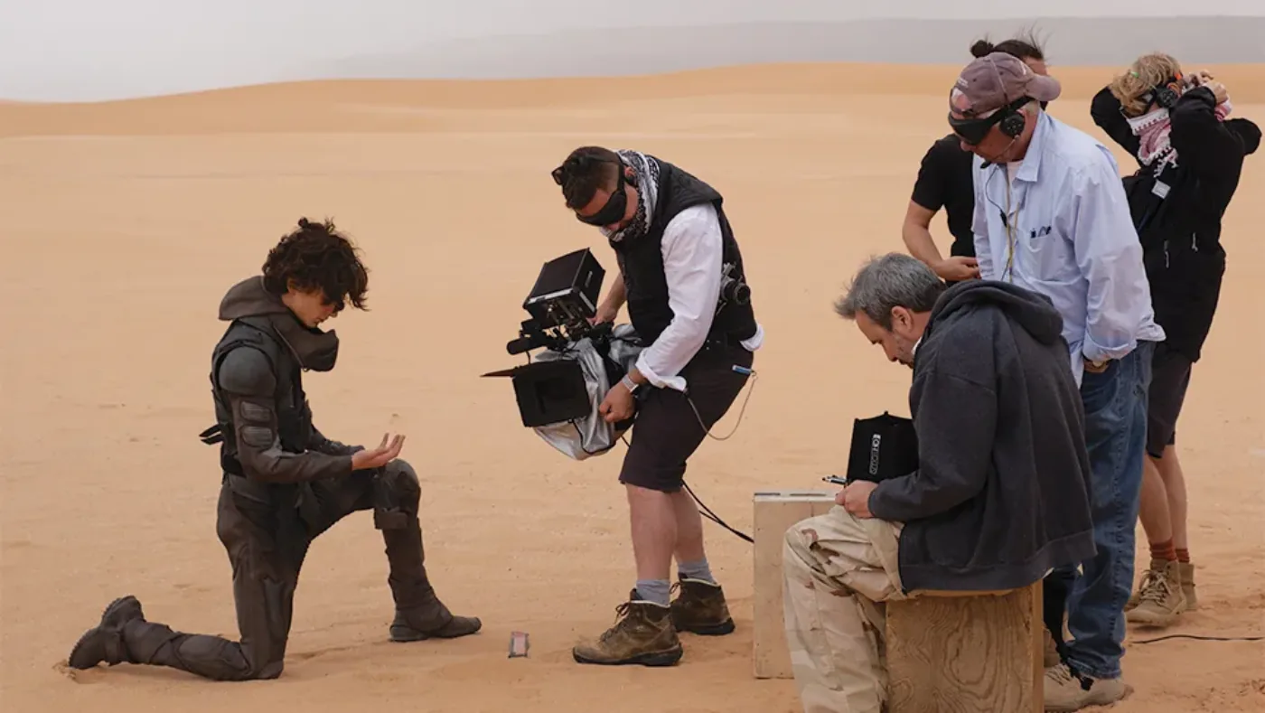 Behind the scenes on the set of Dune 2