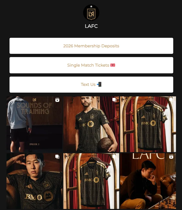 LAFC Linktree