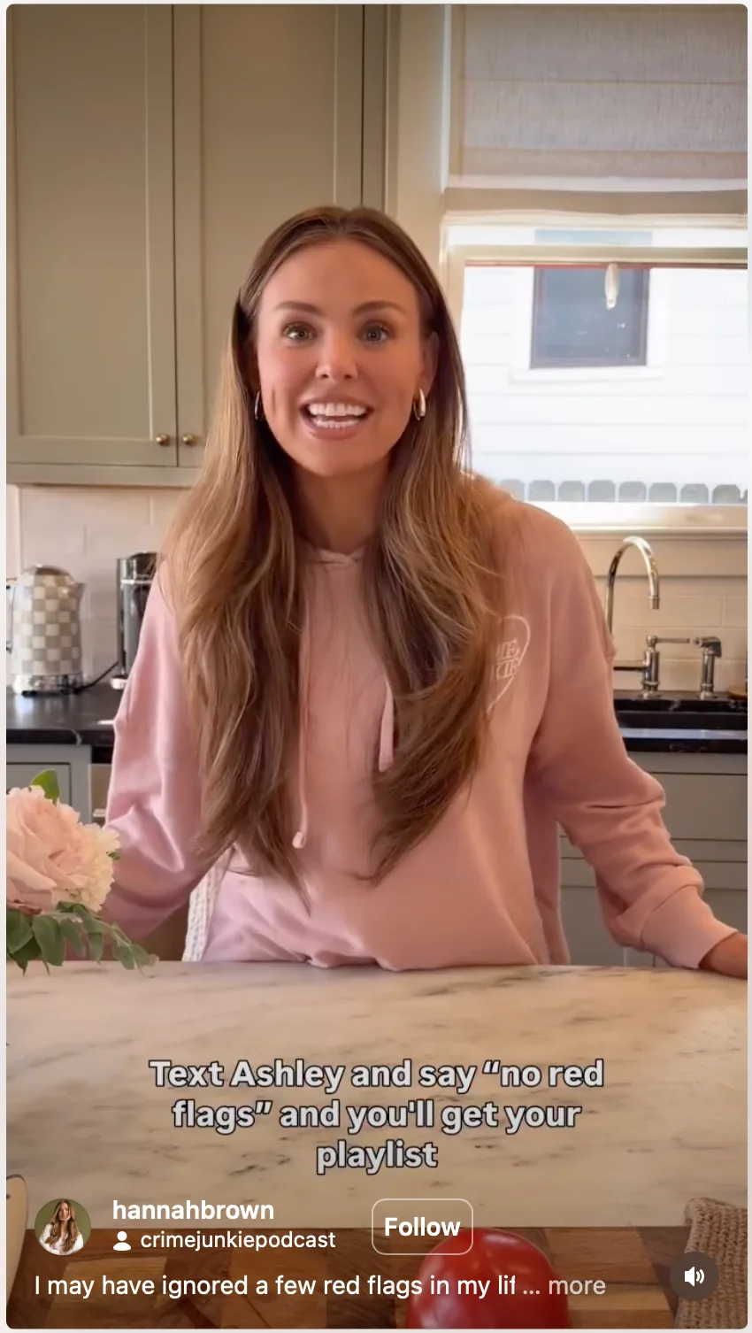 Hannah Brown Ashley Flowers Partnership