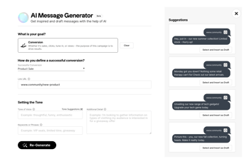 AI Generated Messages