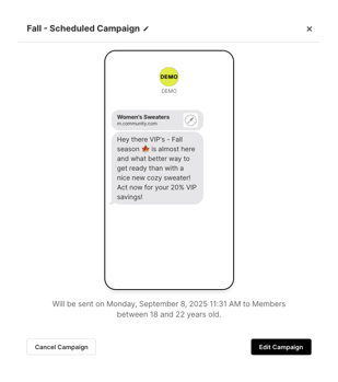 Campaign-Scheduling Campaign-Scheduling