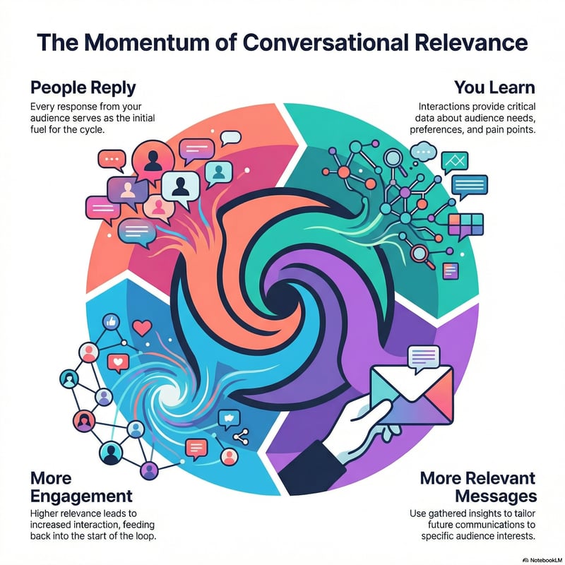 Conversational Momentum Infographic