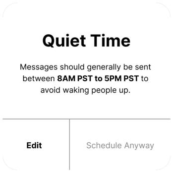 Quiet-Hours Quiet-Hours