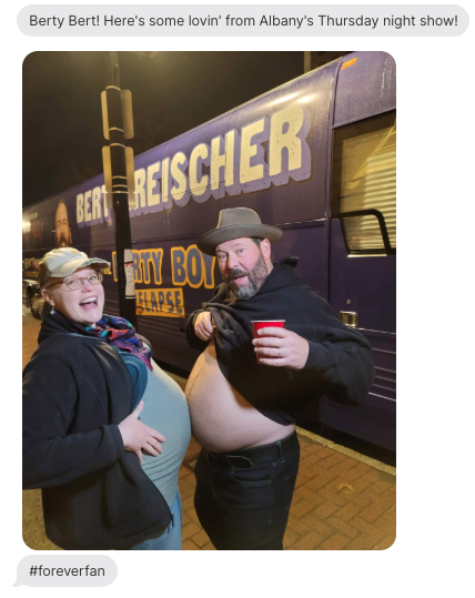 Bert Kreischer and Fan